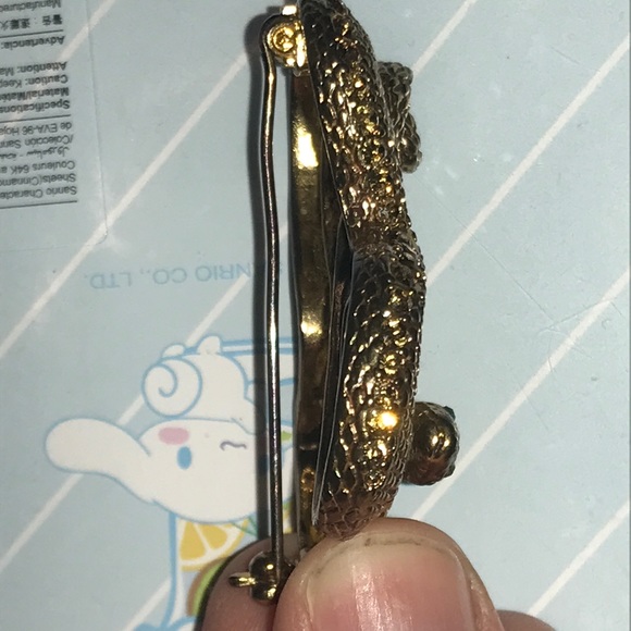 Anne Klein Snake Brooch Pin - Picture 2 of 5